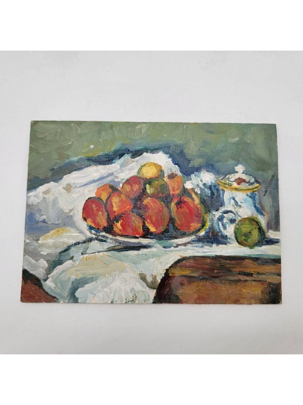 Impressionist Still Life Original Painting on Board